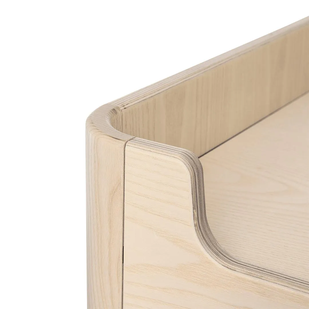 Gaia Hera Wardrobe - Natural   Walnut