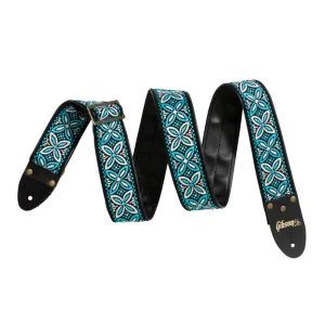 Gibson Dog GTR Strap & Collar Set Blue LG 27-40KG