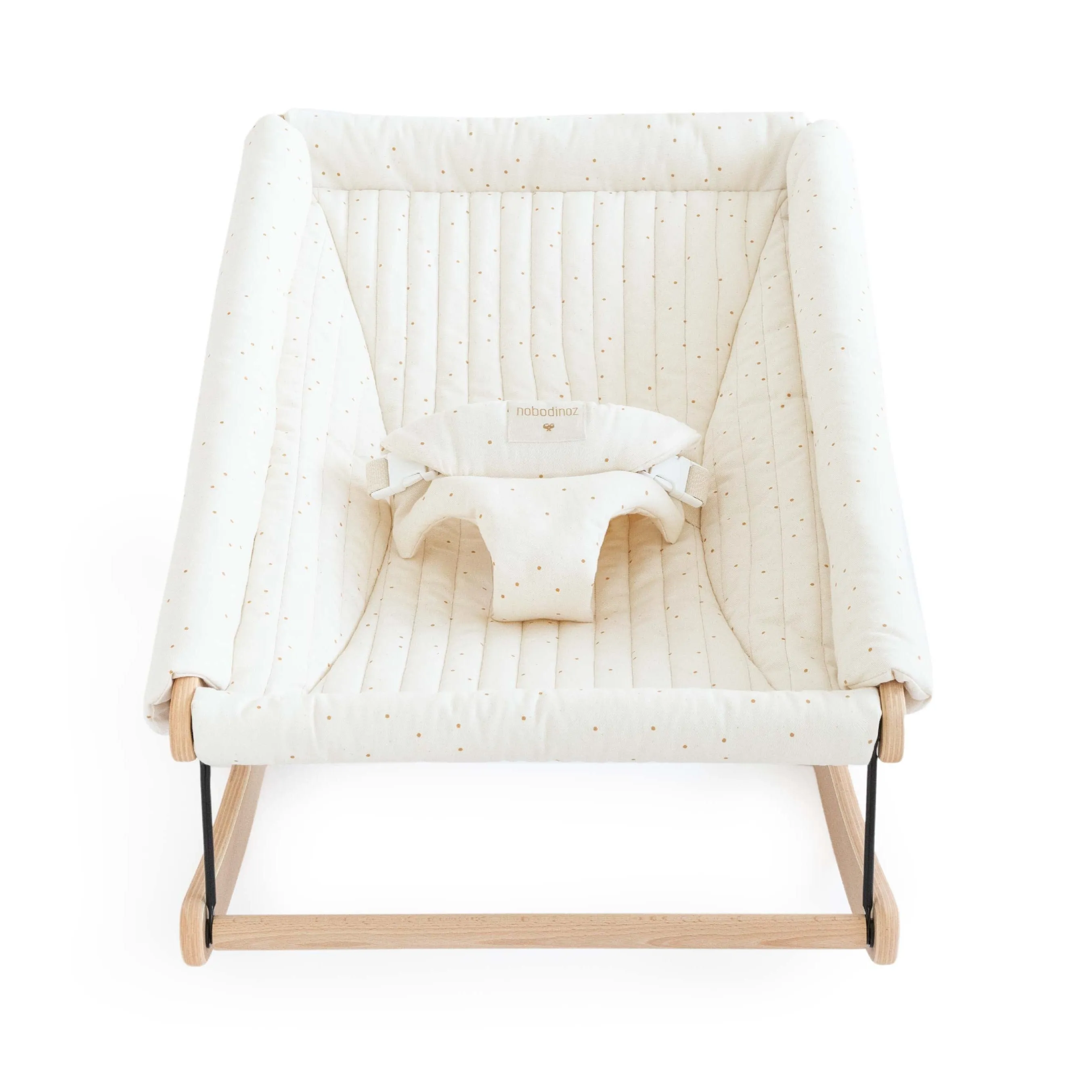 Growing Green Baby Bouncer | Honey Sweet Dots Natural