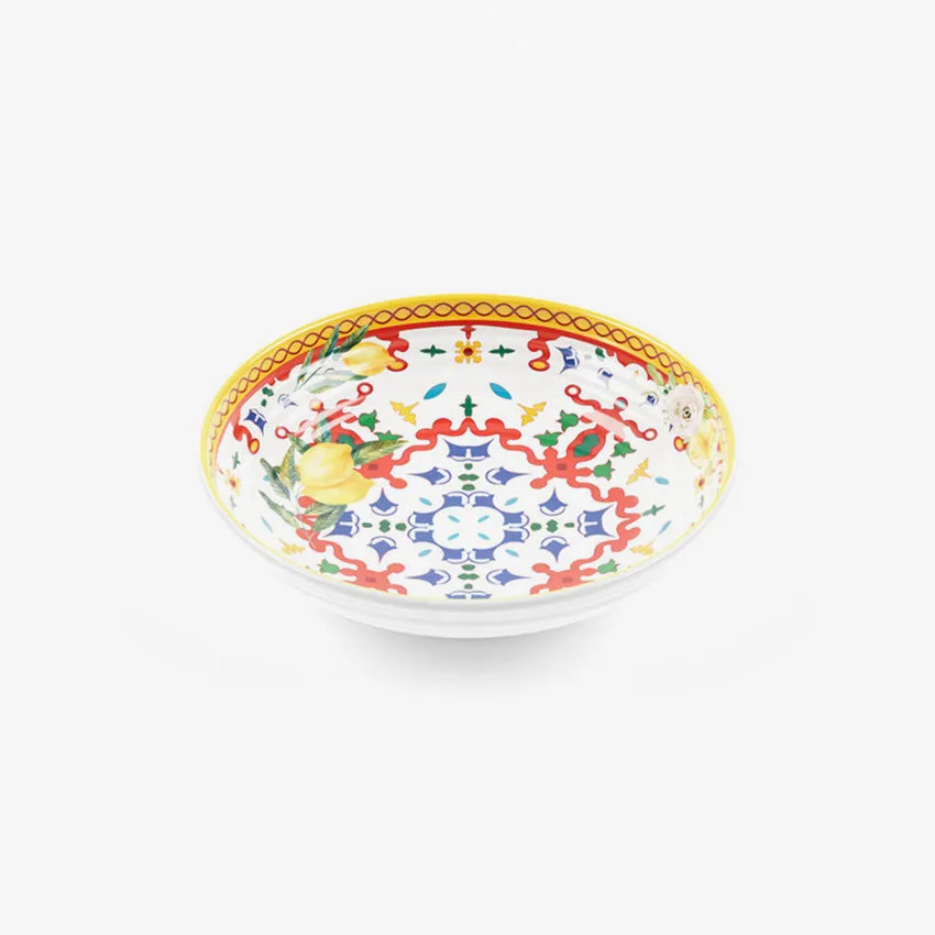 Guzzini | Flower & Lemon Soup Plate/Bowl
