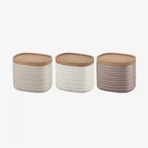 Guzzini | Tierra Storage Jars - Set of 3
