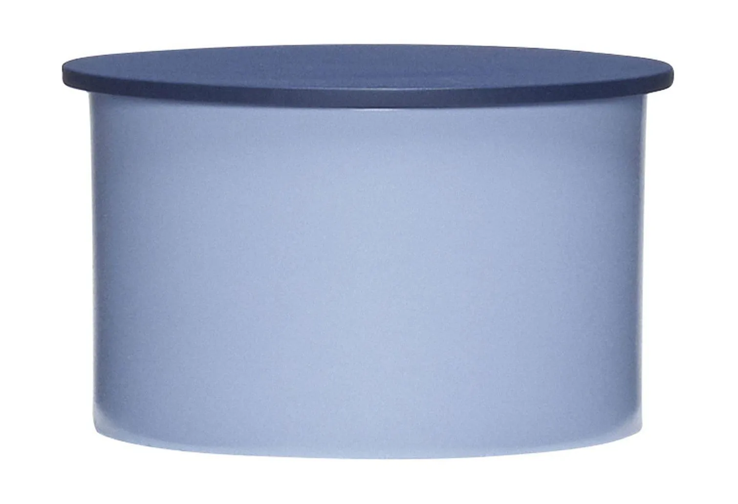 Hübsch District Storage Box Small, Blue/Dark Blue