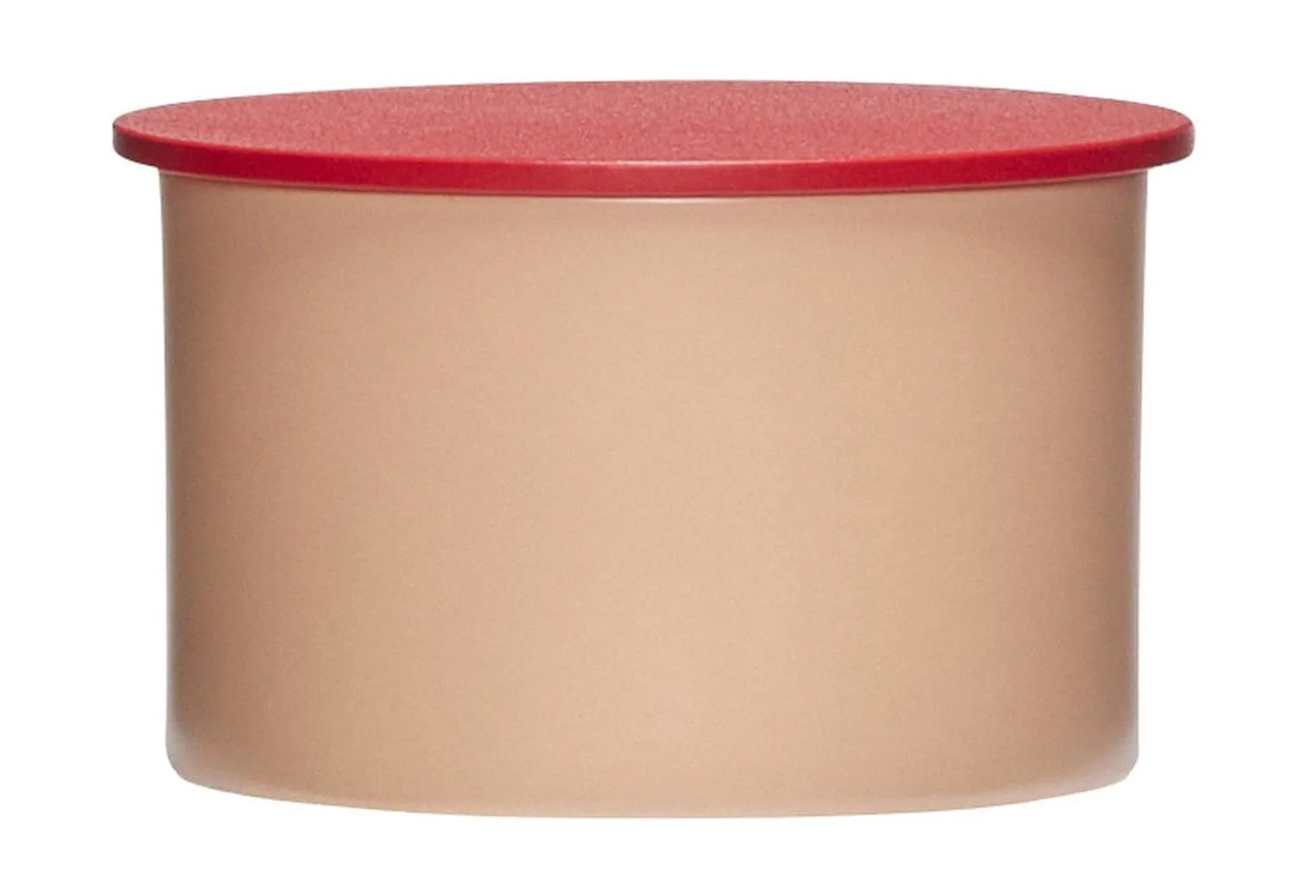 Hübsch District Storage Box Small, Pink/Red