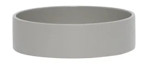 Hübsch District Storage Tray Round, Light Grey