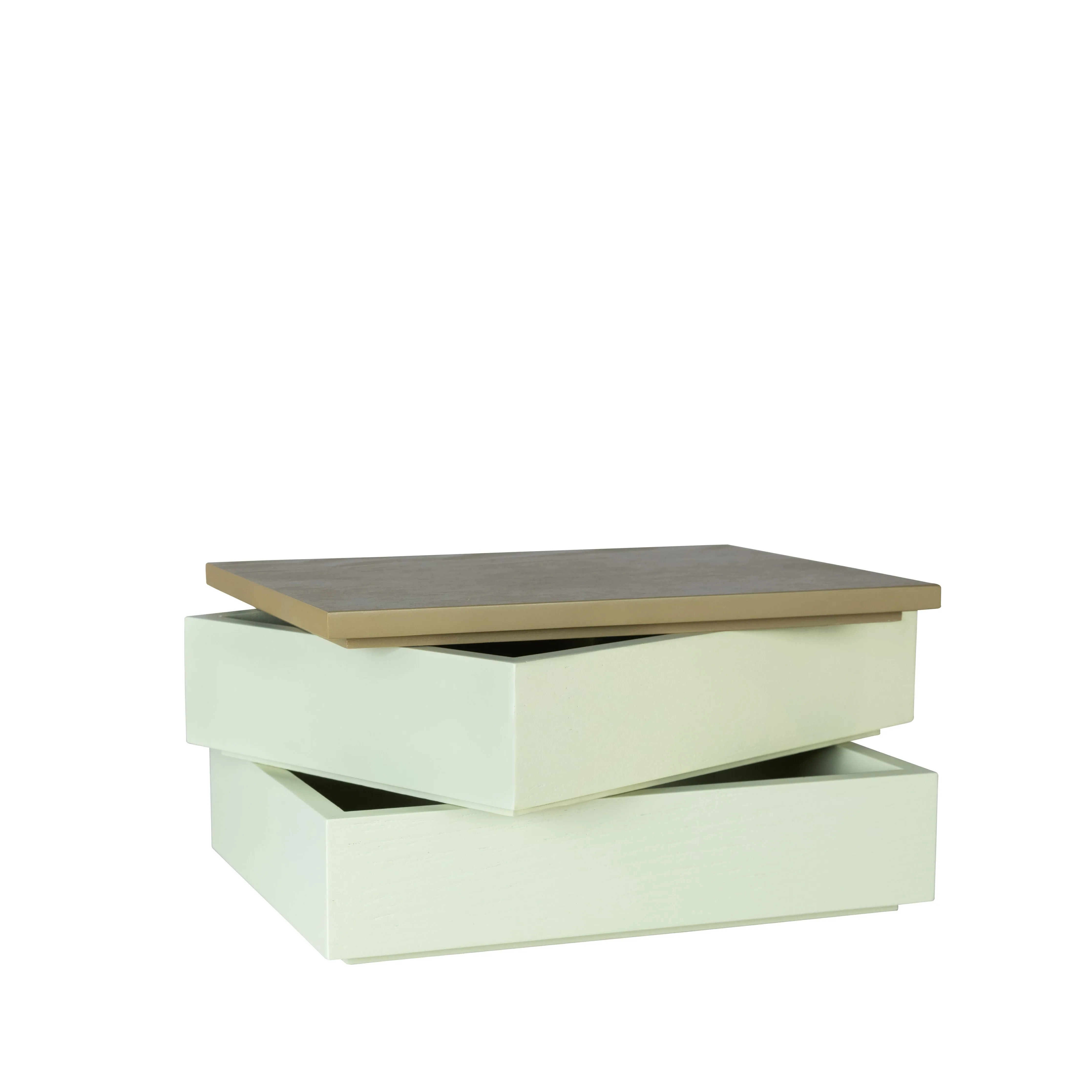 Hübsch Libre Storage Box Light Green