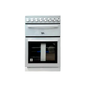 Home Basics Trendy Freestanding 4B Electric Cooker with Electric Oven Stainless Steel 60cm