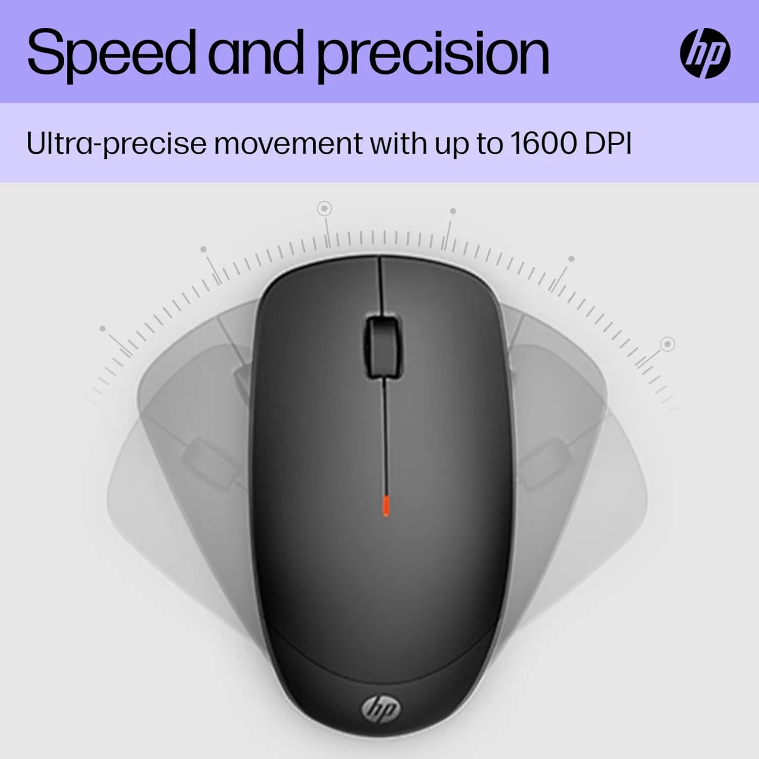 HP 230 Wireless Keyboard and Mouse Combo Set, 2.4 GHz Wireless USB-A Nano Receiver| 18H24AA-DP