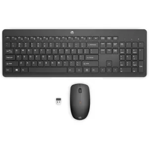 HP 230 Wireless Keyboard and Mouse Combo Set, 2.4 GHz Wireless USB-A Nano Receiver| 18H24AA-DP
