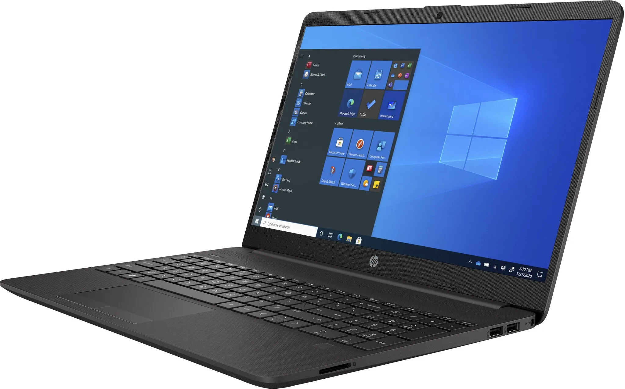 HP 255 G8 15.6" Laptop - AMD Ryzen 3 3250U, 8GB RAM, 256GB SSD, Full HD, Windows 10 Home, Black