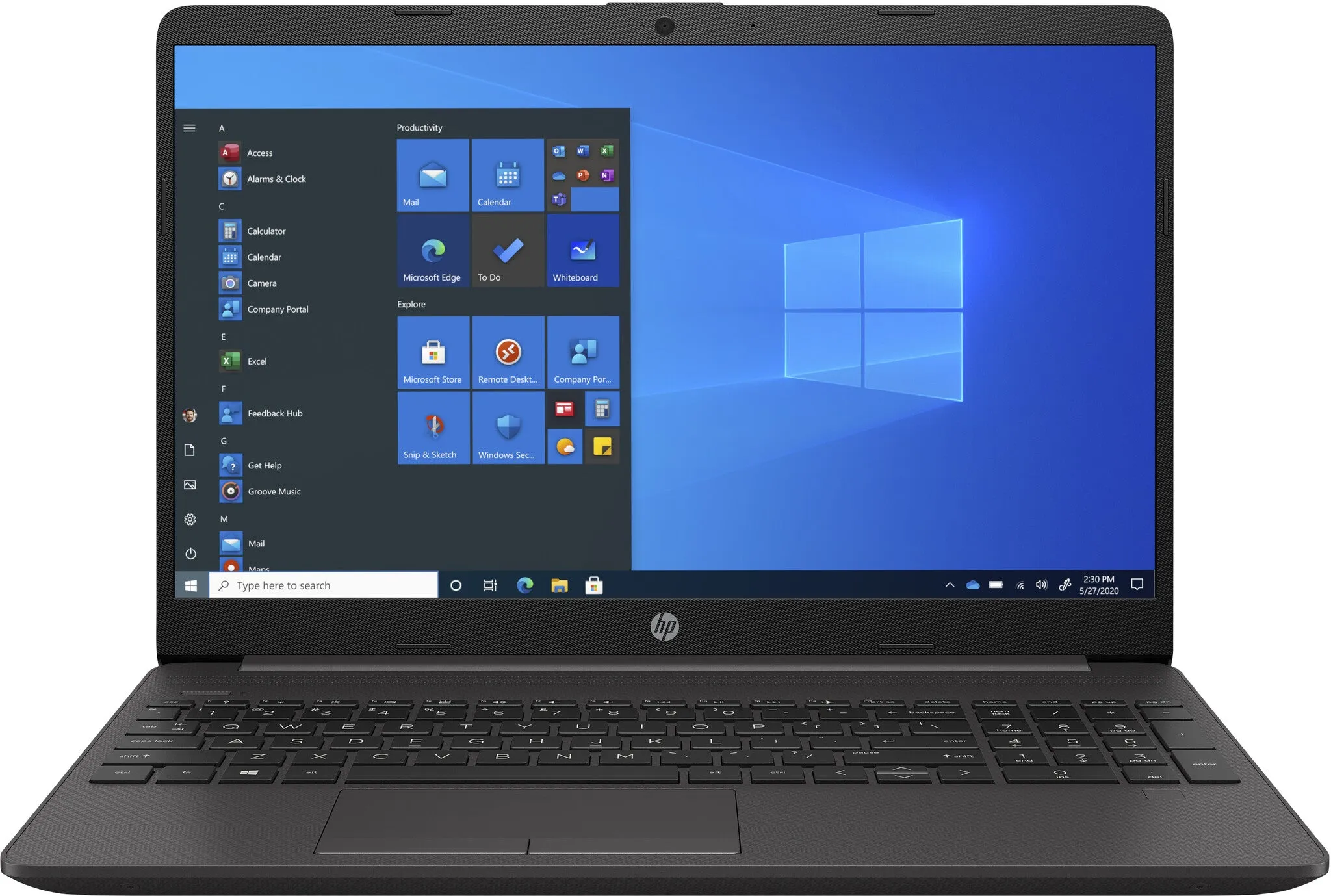 HP 255 G8 15.6" Laptop - AMD Ryzen 3 3250U, 8GB RAM, 256GB SSD, Full HD, Windows 10 Home, Black