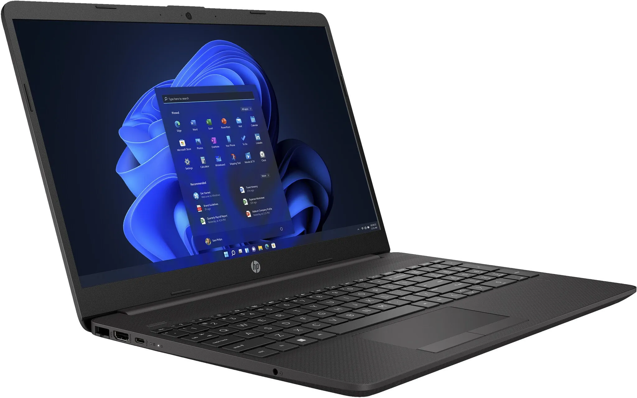 HP 255 G8 15.6" Laptop - AMD Ryzen 5 5500U, 8GB RAM, 256GB SSD, Full HD, Windows 11 Home, Silver