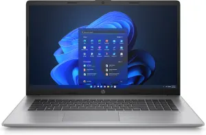 HP 470 G9 17.3" Laptop - Intel Core i5-1235U, 16GB RAM, 512GB SSD, Full HD, Windows 11 Pro, Silver