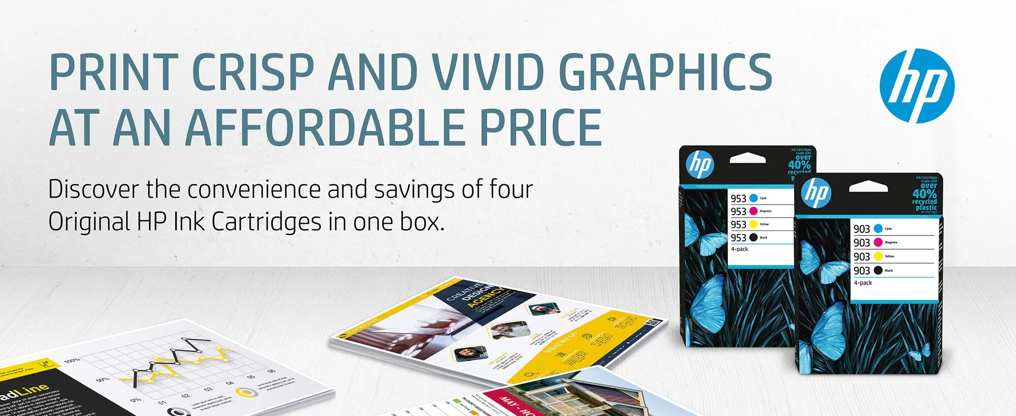 HP 903 4-pack Black/Cyan/Magenta/Yellow Original Ink Cartridges