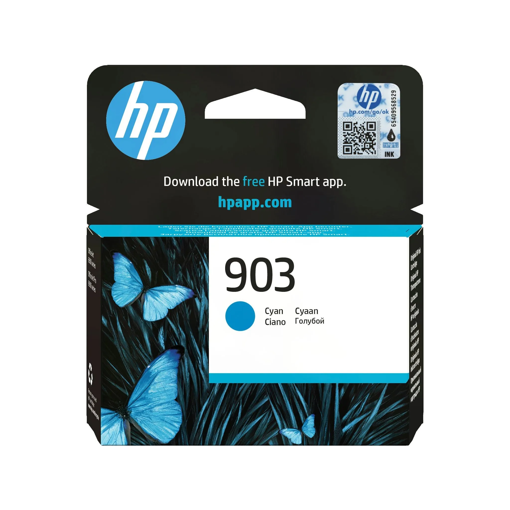 HP 903 Cyan Original Ink Cartridge
