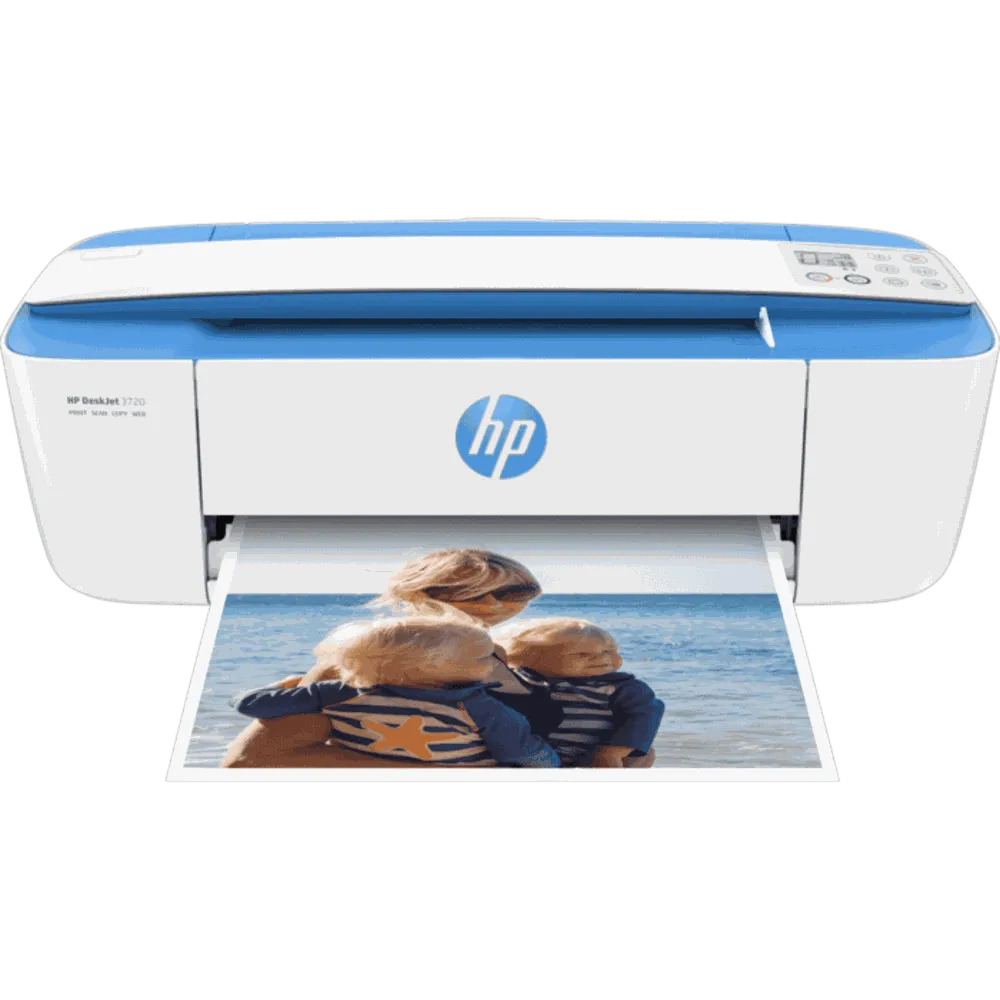HP Deskjet 3720 Inkjet Multifunction Colour Printer (Print/Copy/Scan) 19ppm