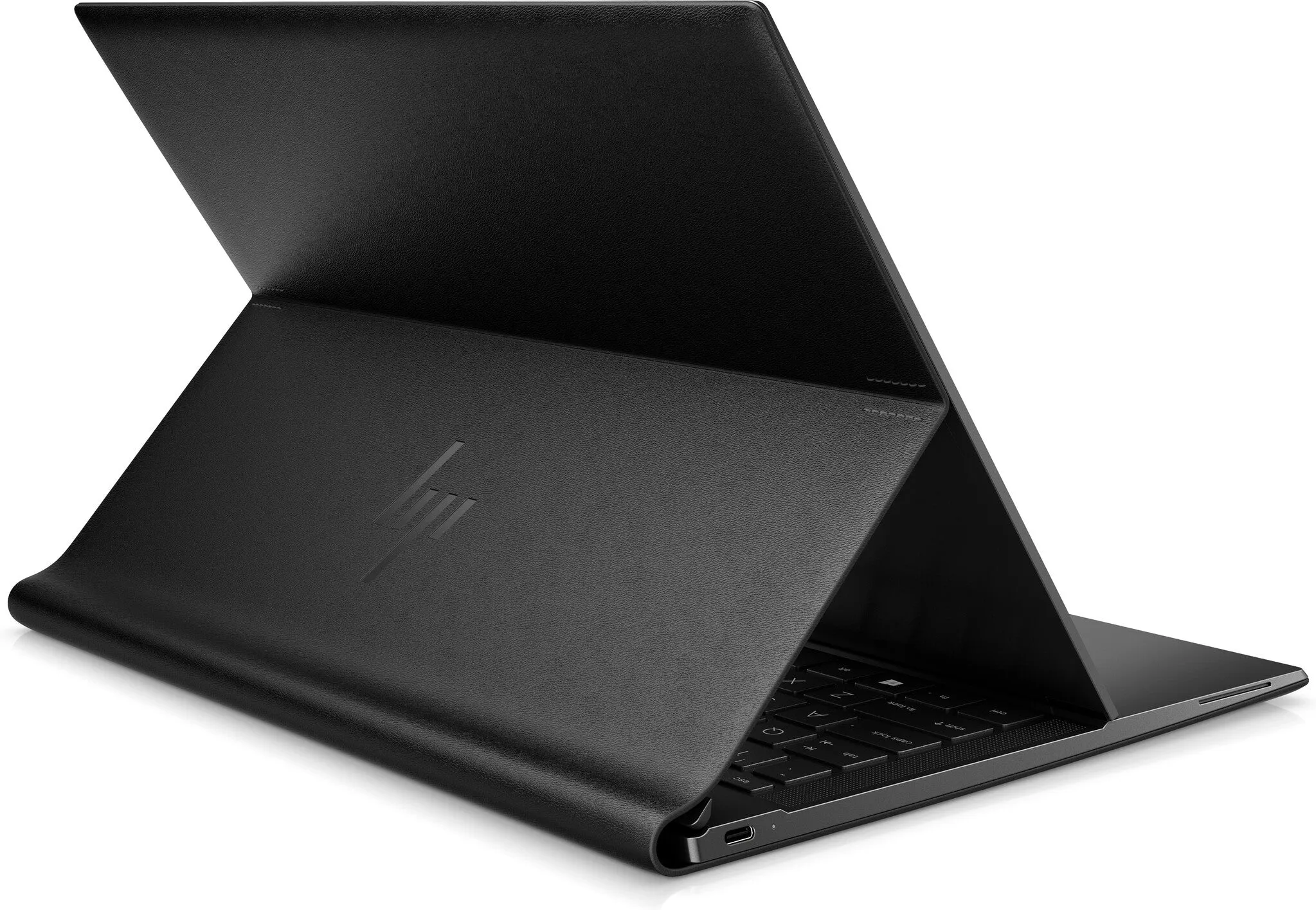 HP Elite Folio 13.5" 2-in-1 Laptop - Qualcomm Snapdragon 8CX, 8GB RAM, 256GB SSD, Touchscreen, Windows 10 Pro, Black