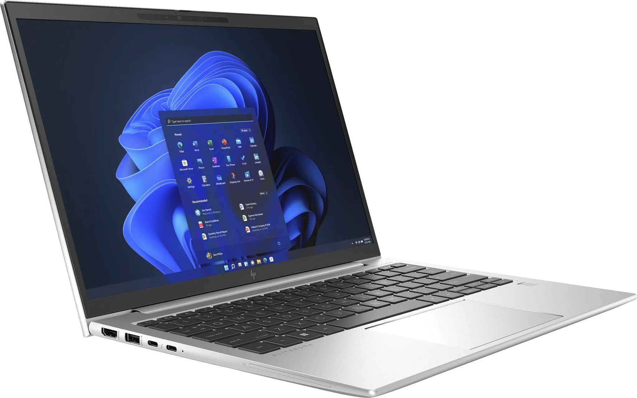 HP EliteBook 830 G9 13.3" Laptop - Intel Core i5-1235U, 8GB RAM, 256GB SSD, WUXGA, Windows 11 Pro, Silver