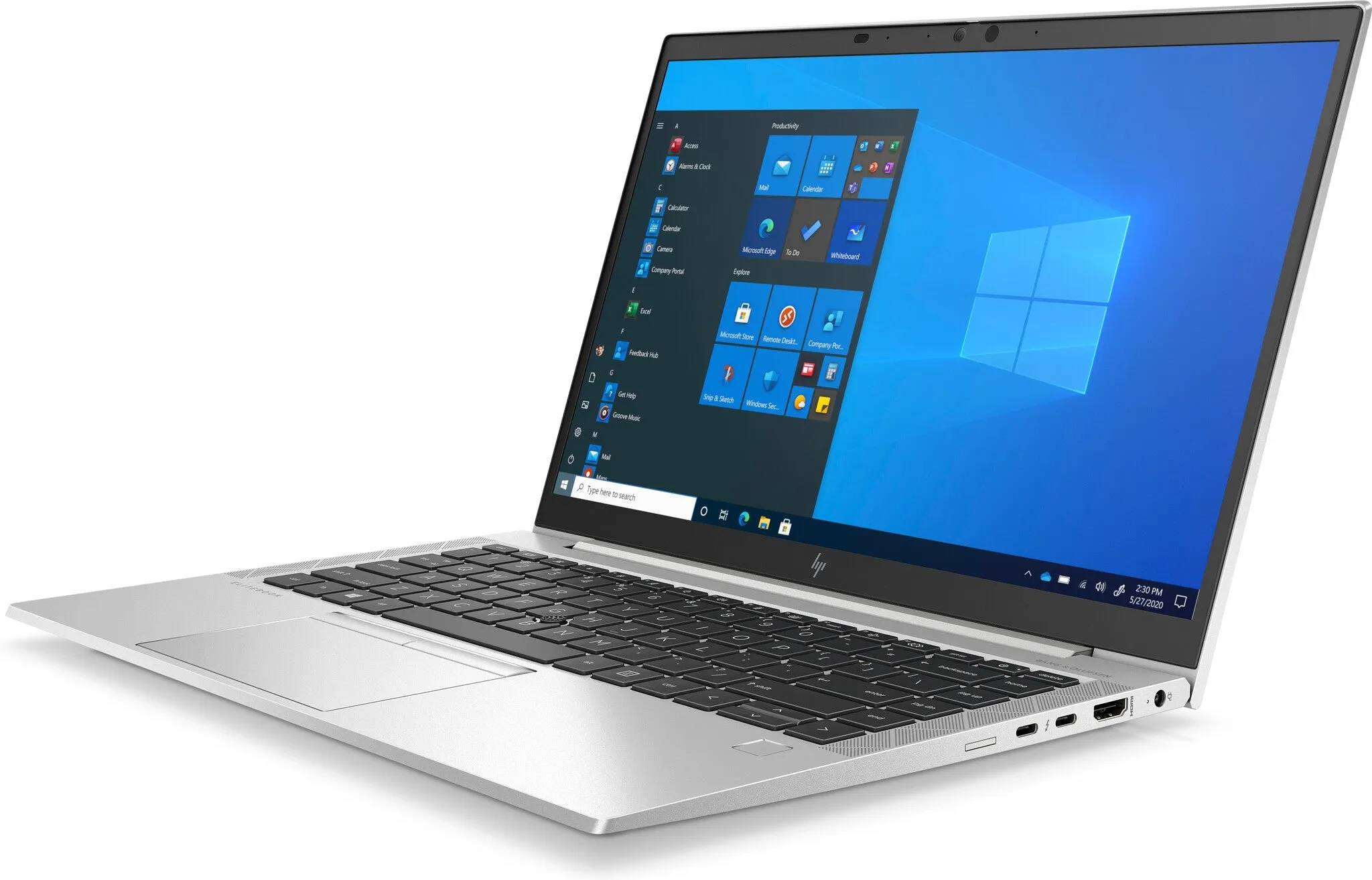 HP EliteBook 840 G8 14" Laptop - Intel Core i5-1135G7, 8GB RAM, 256GB SSD, Full HD, Windows 10 Pro, Silver