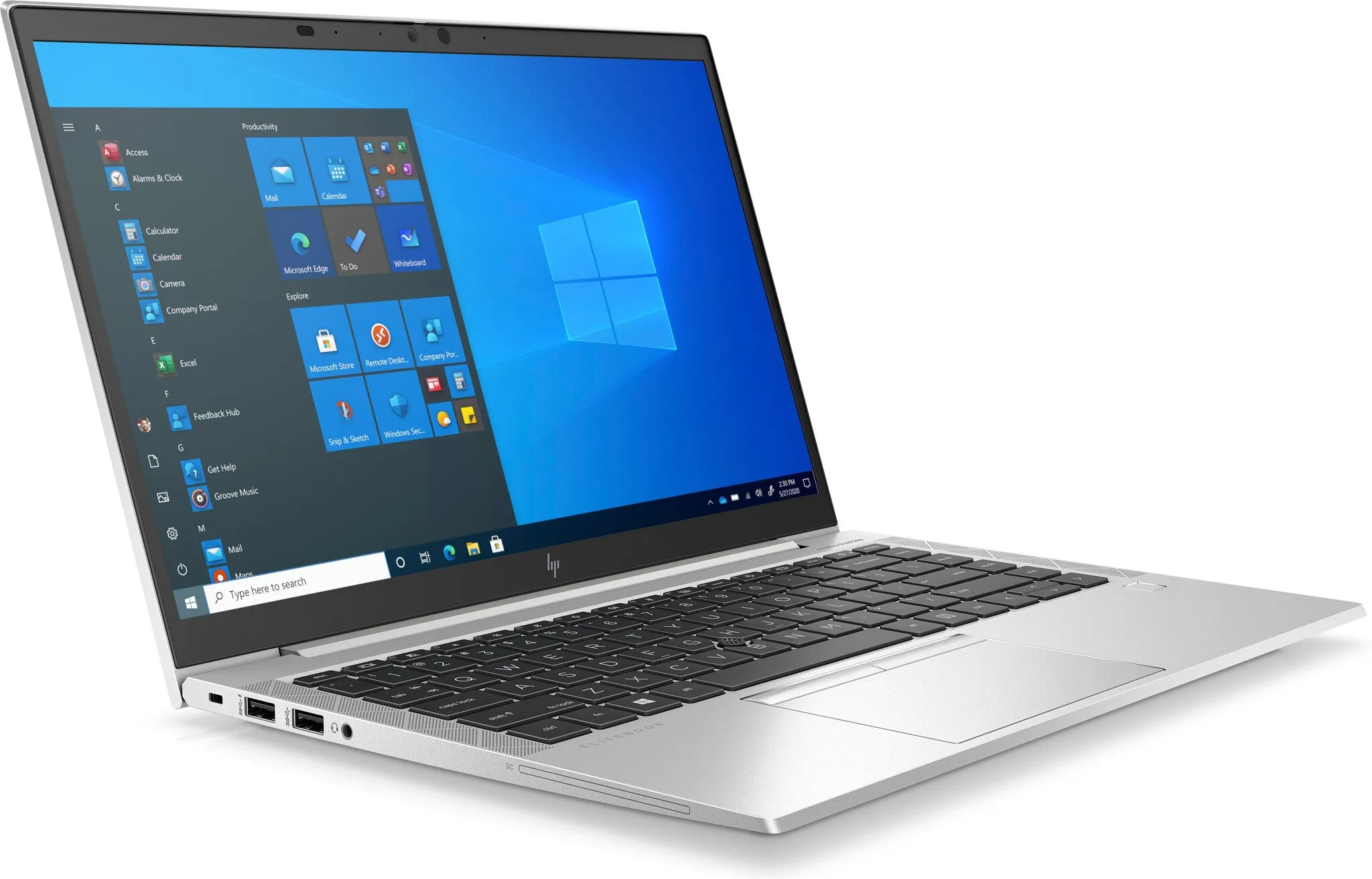 HP EliteBook 840 G8 14" Laptop - Intel Core i5-1135G7, 8GB RAM, 256GB SSD, Full HD, Windows 10 Pro, Silver