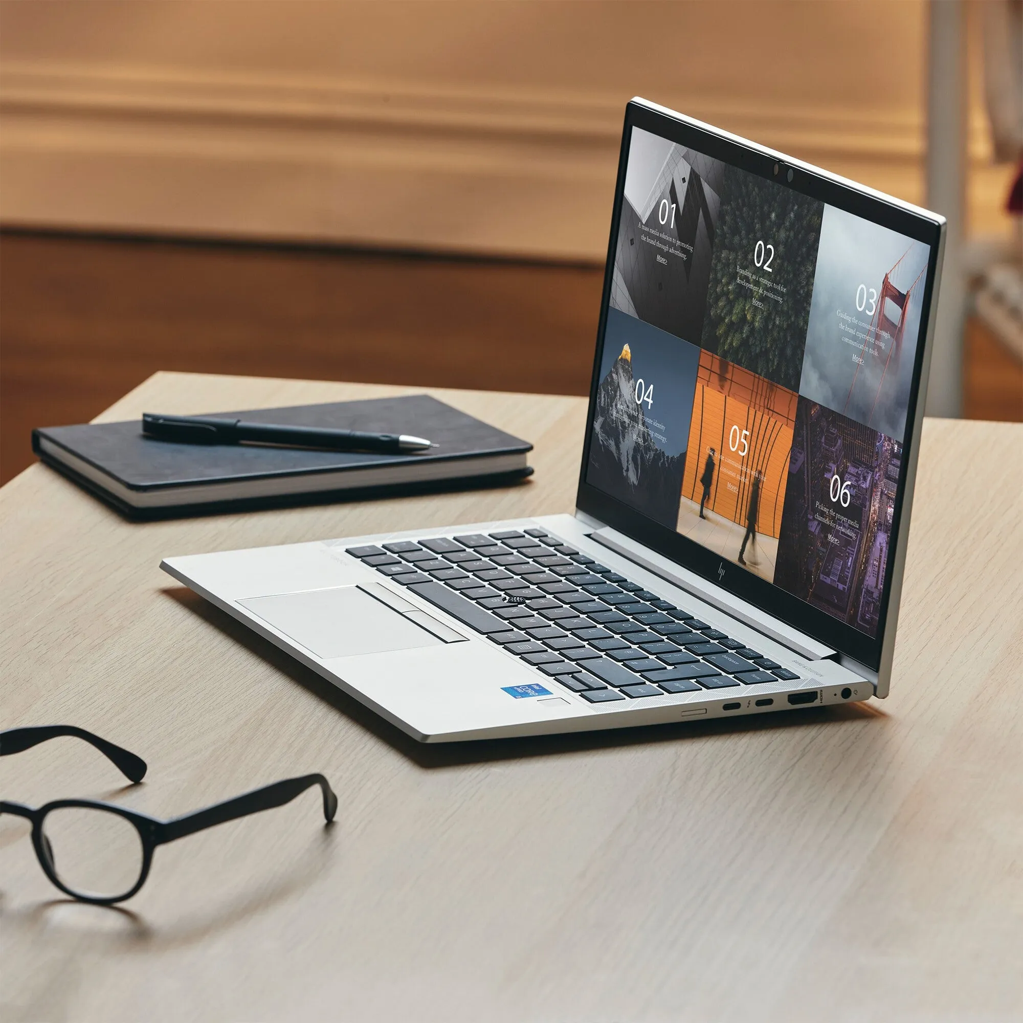 HP EliteBook 840 G8 14" Laptop - Intel Core i5-1135G7, 8GB RAM, 256GB SSD, Full HD, Windows 10 Pro, Silver