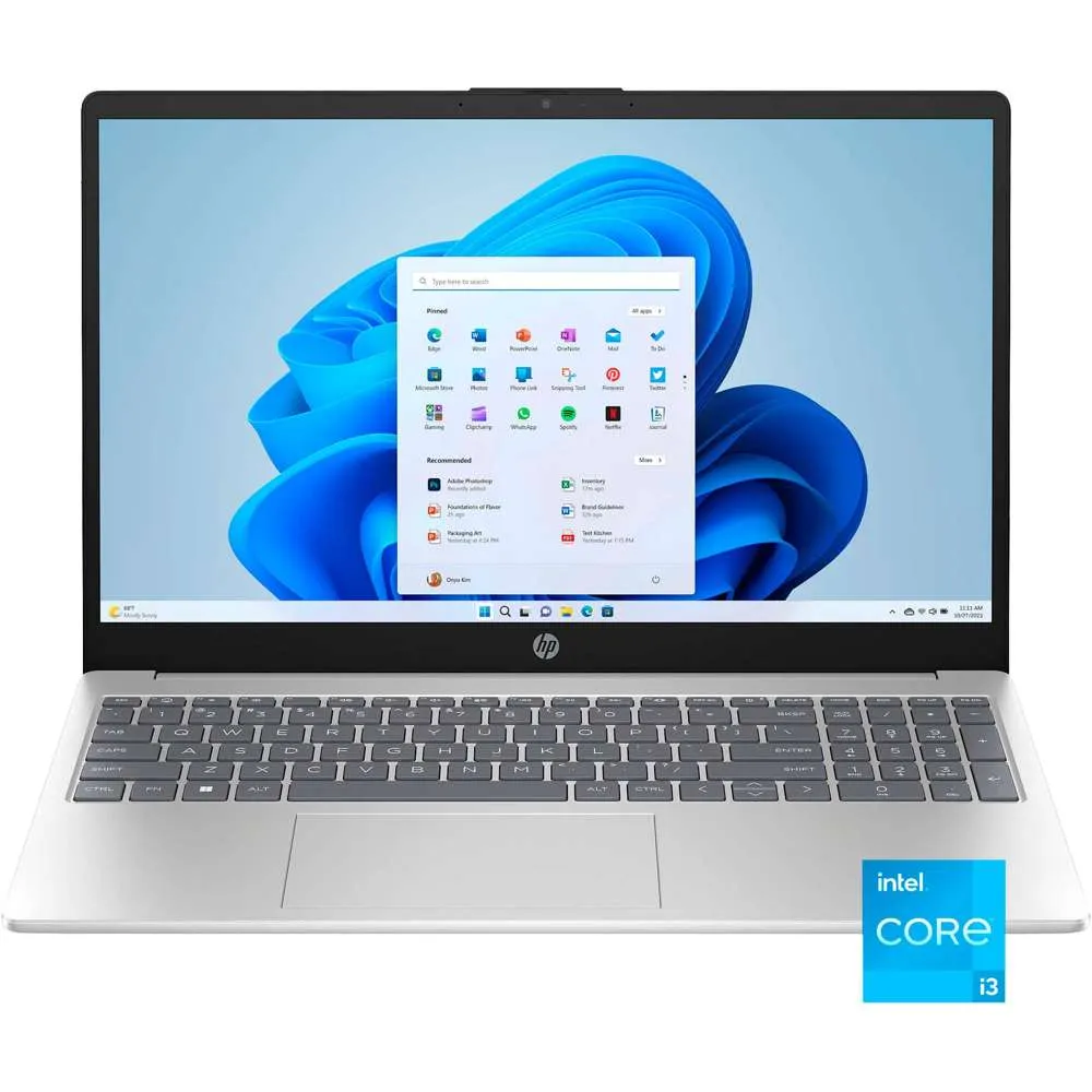 HP Laptop 15.6" Touchscreen i3 8GB 256GB SSD Windows 11