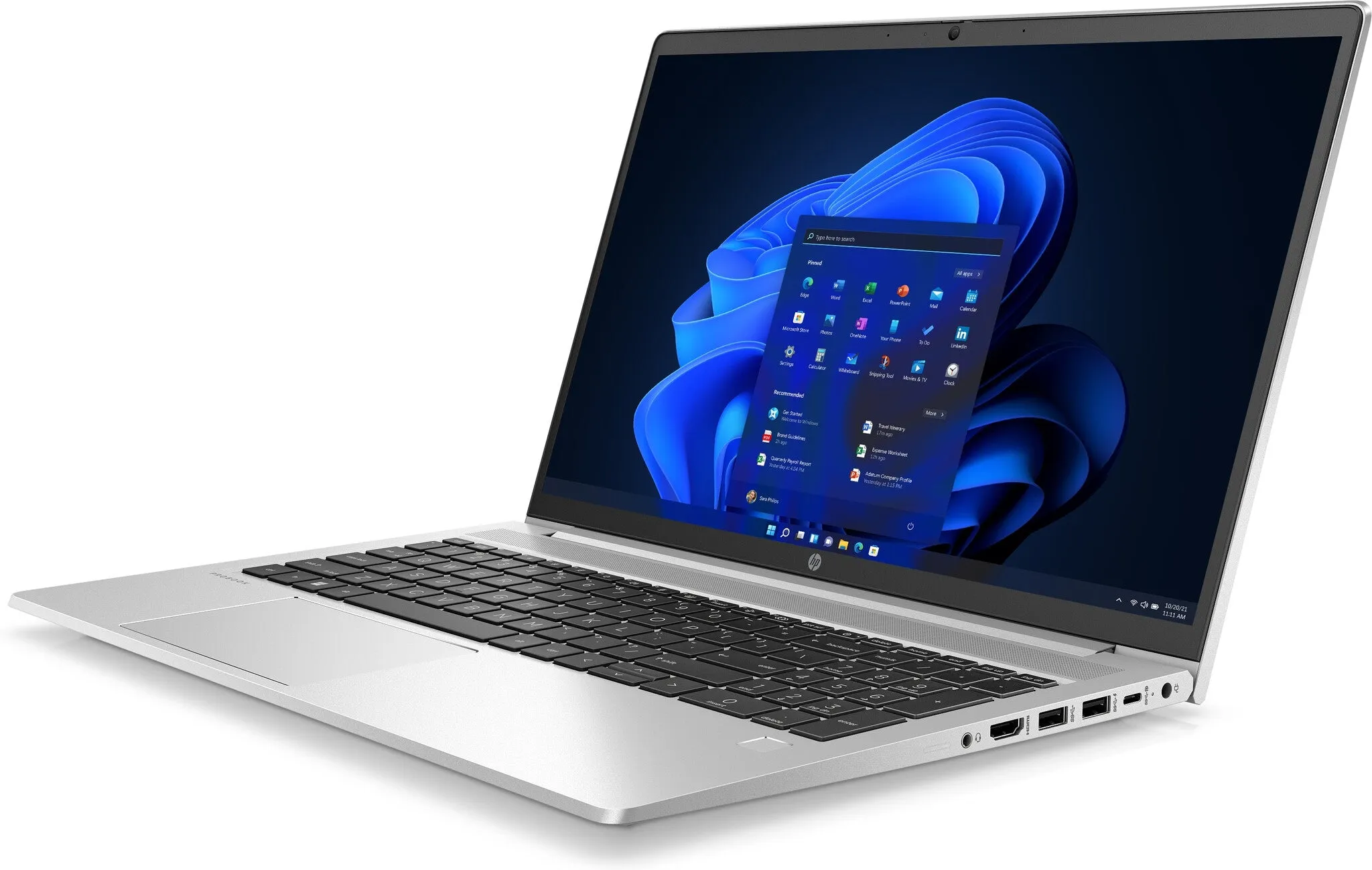 HP ProBook 450 G9 15.6" Laptop - Intel Core i5-1235U, 16GB RAM, 256GB SSD, Windows 11 Pro, Silver