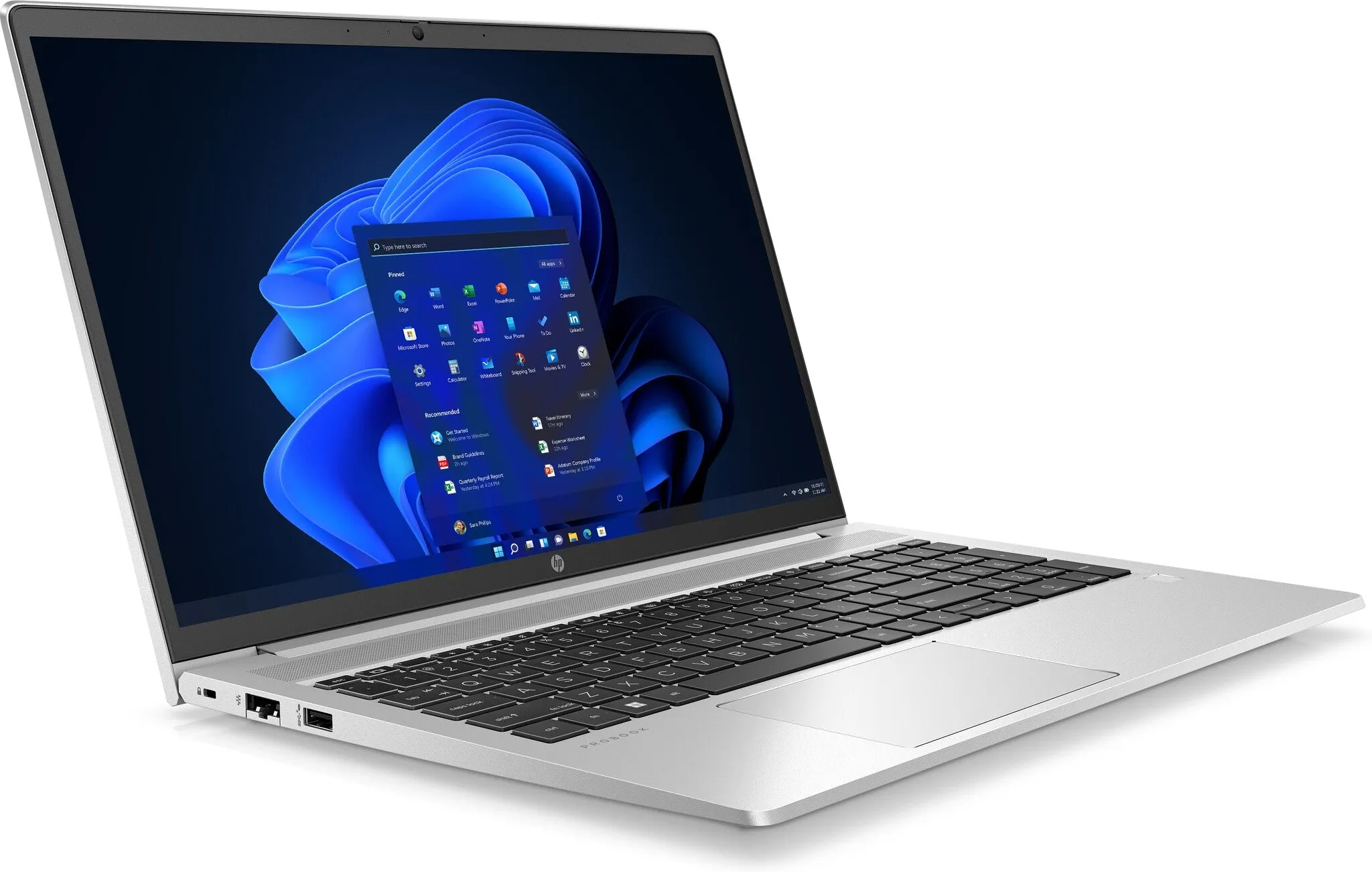 HP ProBook 450 G9 15.6" Laptop - Intel Core i5-1235U, 16GB RAM, 256GB SSD, Windows 11 Pro, Silver