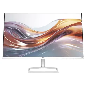 HP Series 5 27" FHD Monitor with Speakers - White | 94F48AA#ABU