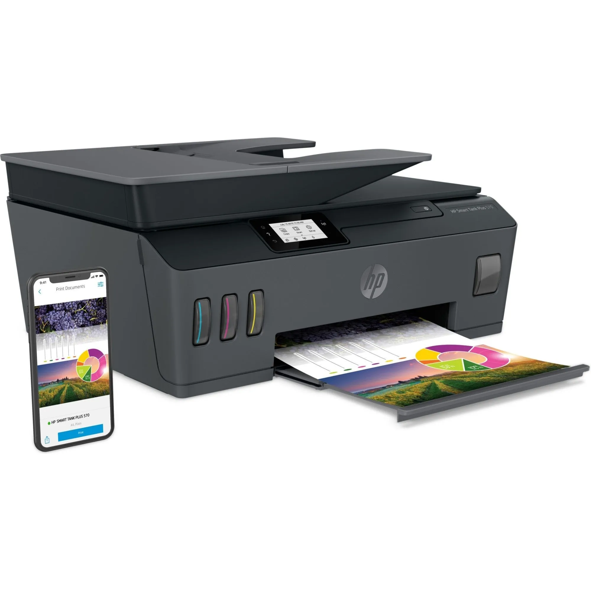 HP Smart Tank Plus 570 Wireless All-in-One | 5HX14A#BHC