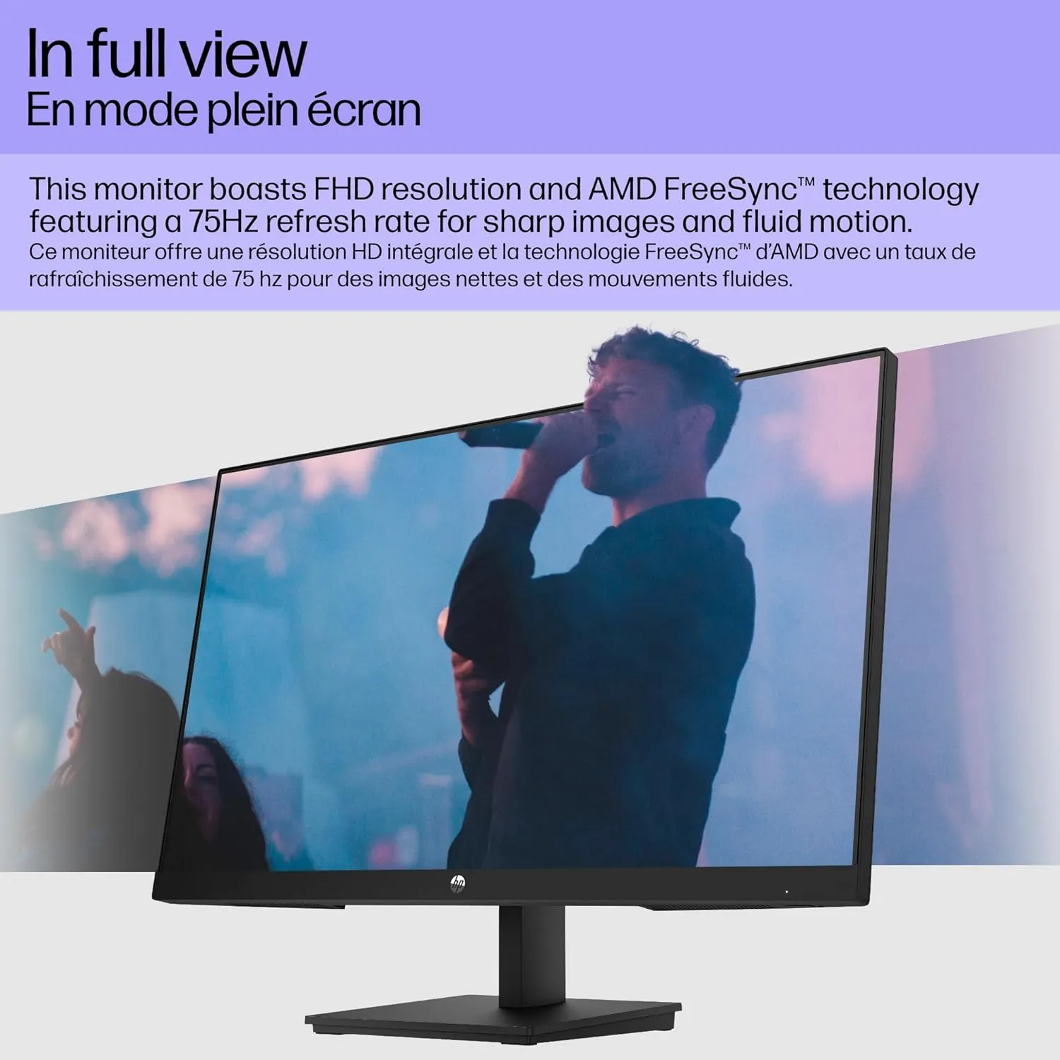 HP V24i G5 Full HD - 24" Monitor  | 65P58AA#ABU
