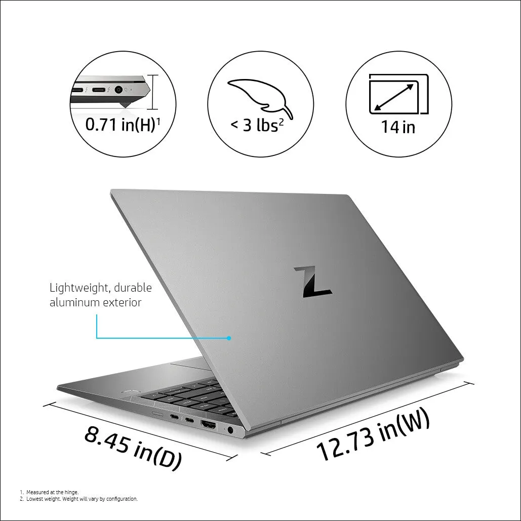 HP ZBook Firefly 14 G8 14" Mobile Thin Client - Intel Core i5-1135G7, 16GB RAM, 512GB SSD, Full HD, Windows 11 Pro, Grey