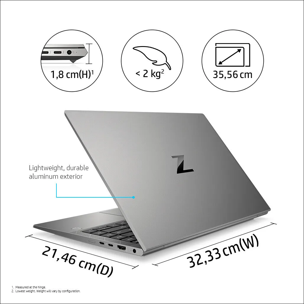 HP ZBook Firefly 14 G8 14" Mobile Thin Client - Intel Core i7-1165G7, 16GB RAM, 1TB SSD, Full HD, Windows 10 Pro, Grey
