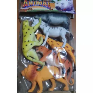 Huada Animal Set 6pc 27 x 16cm