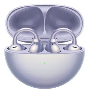 Huawei FreeClip Headset True Wireless Stereo (TWS) Ear-hook Calls/Music USB Type-C Bluetooth Purple