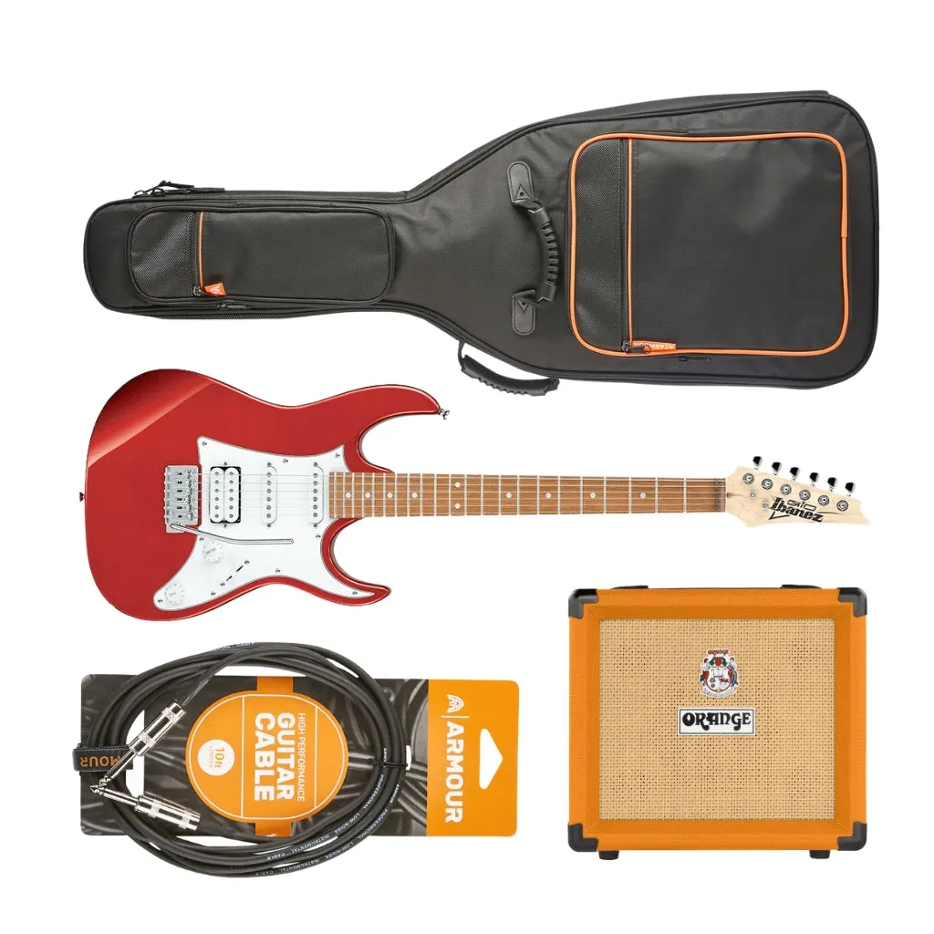 Ibanez RX40CA Guitar Pack w/ Crush & Accessories - Candy Apple Red