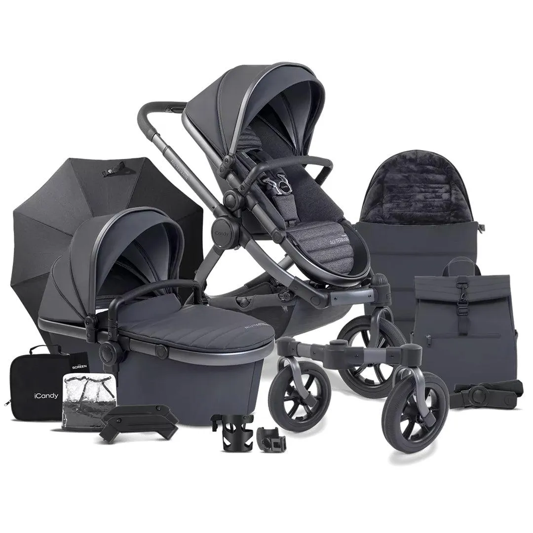 iCandy Peach 7 All Terrain Storm Pushchair Complete Bundle