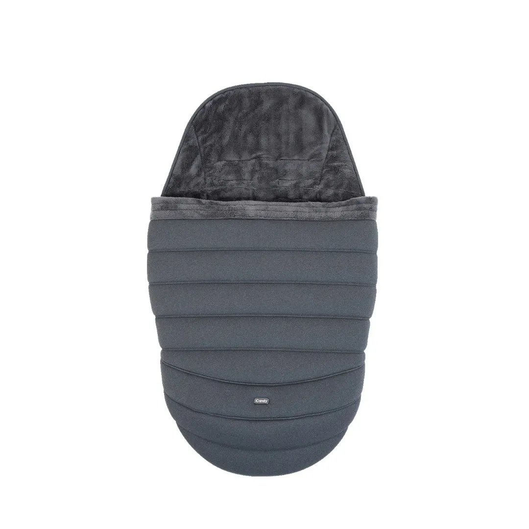 iCandy Peach 7 Duo Pod Footmuff - Dark Grey