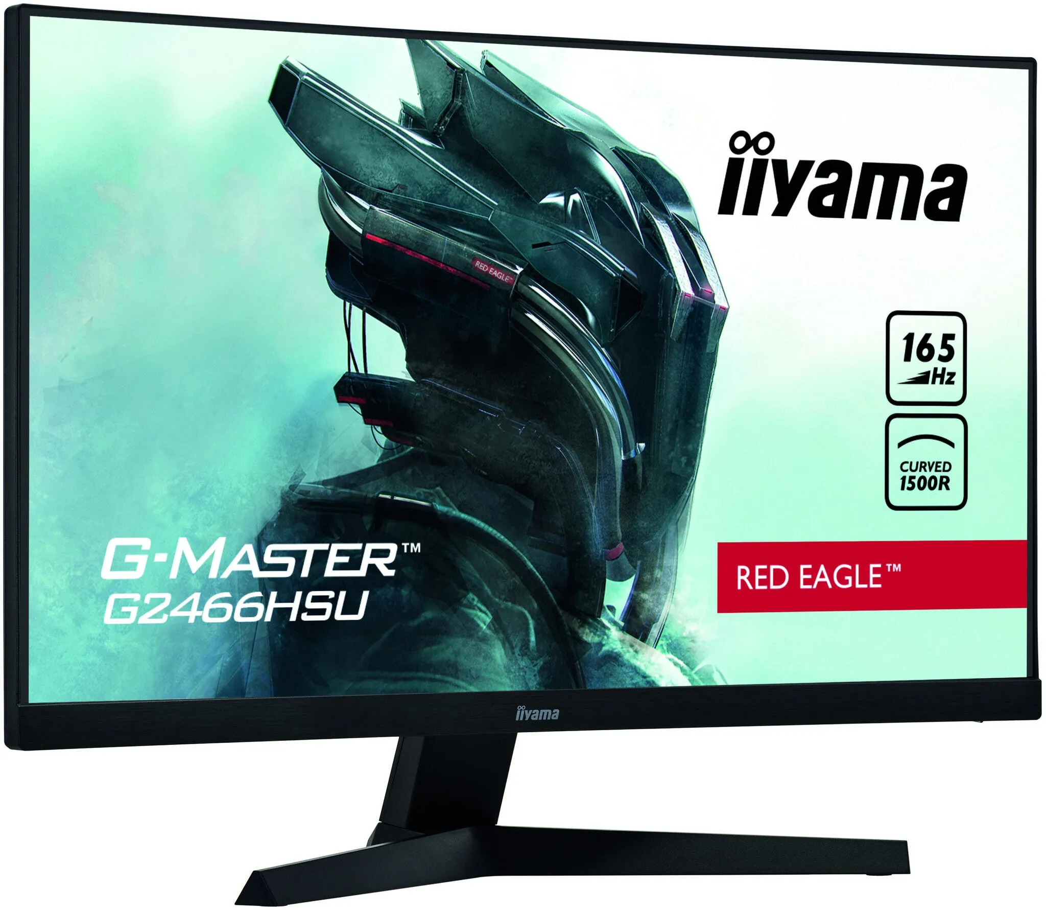 iiyama G-MASTER G2466HSU-B1 23.6" Full HD Curved Gaming Monitor - 165Hz, 1ms, VA, AMD FreeSync, Speakers, Black