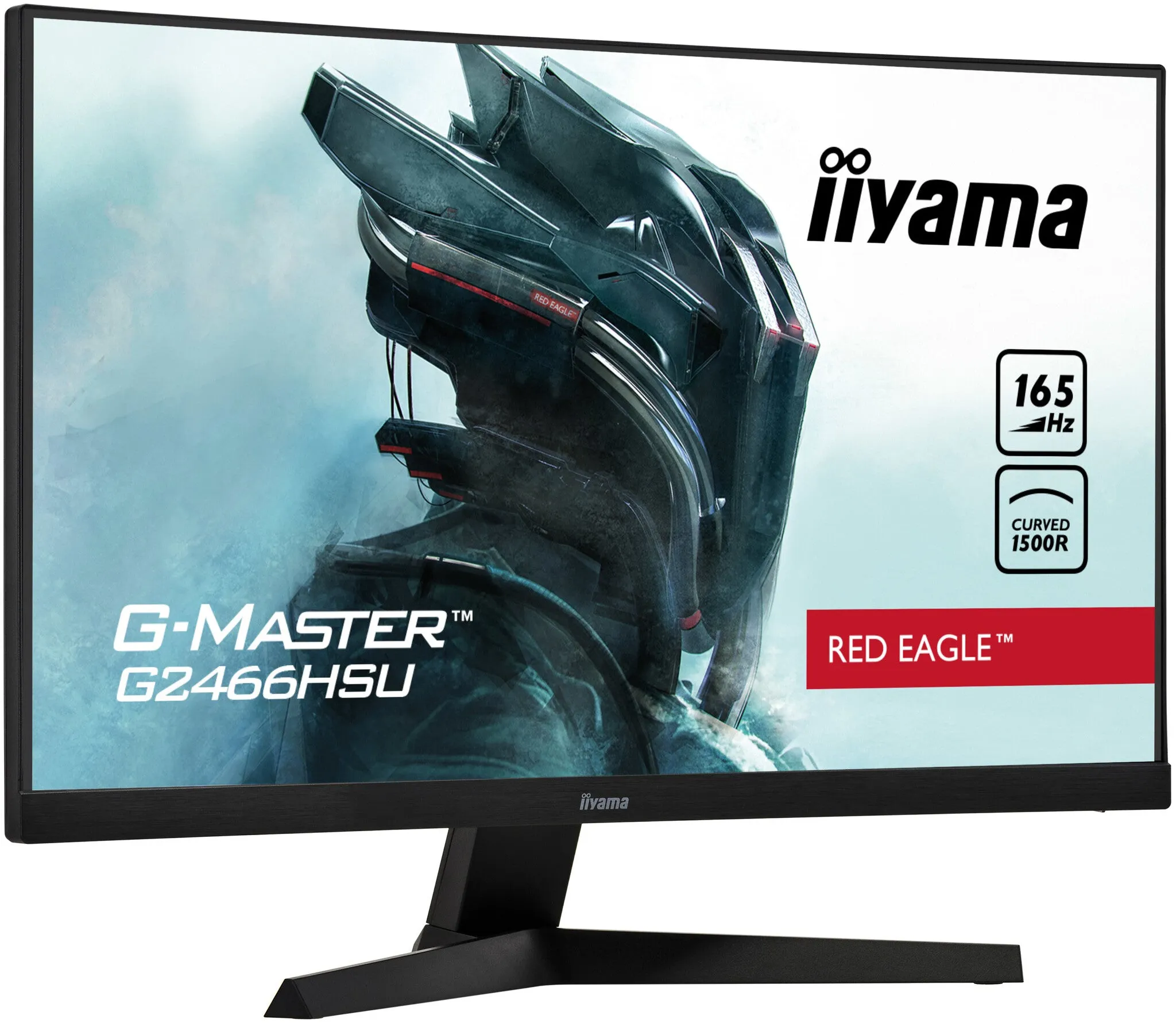 iiyama G-MASTER G2466HSU-B1 23.6" Full HD Curved Gaming Monitor - 165Hz, 1ms, VA, AMD FreeSync, Speakers, Black
