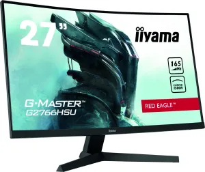 iiyama G-MASTER G2766HSU-B1 27" Full HD Curved Gaming Monitor - 165Hz, 1ms, VA, AMD FreeSync Premium, Speakers, Black