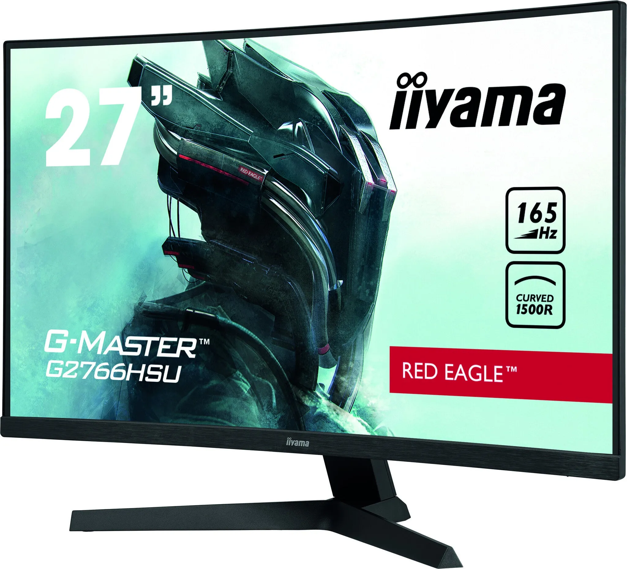 iiyama G-MASTER G2766HSU-B1 27" Full HD Curved Gaming Monitor - 165Hz, 1ms, VA, AMD FreeSync Premium, Speakers, Black