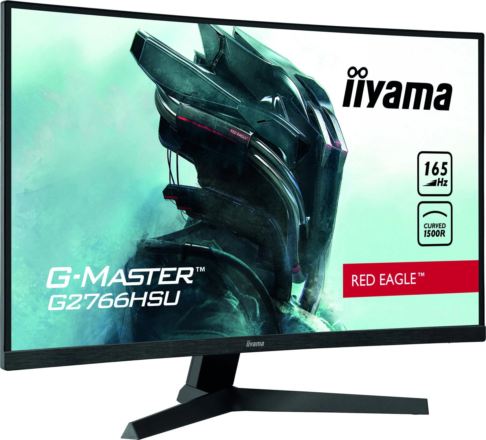 iiyama G-MASTER G2766HSU-B1 27" Full HD Curved Gaming Monitor - 165Hz, 1ms, VA, AMD FreeSync Premium, Speakers, Black