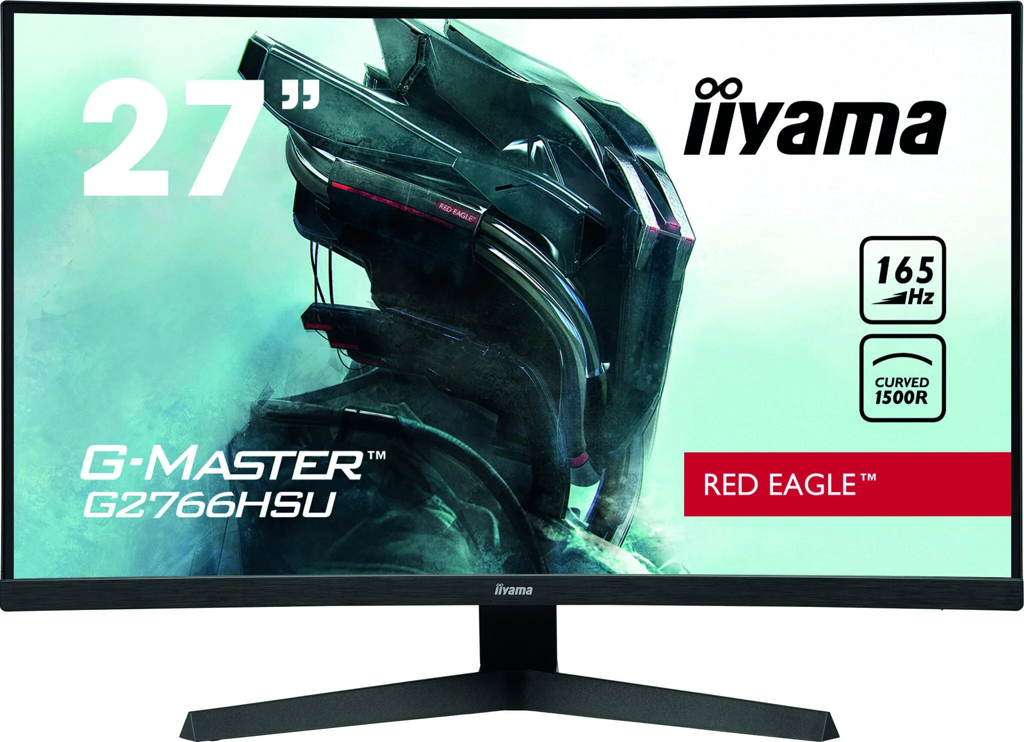 iiyama G-MASTER G2766HSU-B1 27" Full HD Curved Gaming Monitor - 165Hz, 1ms, VA, AMD FreeSync Premium, Speakers, Black