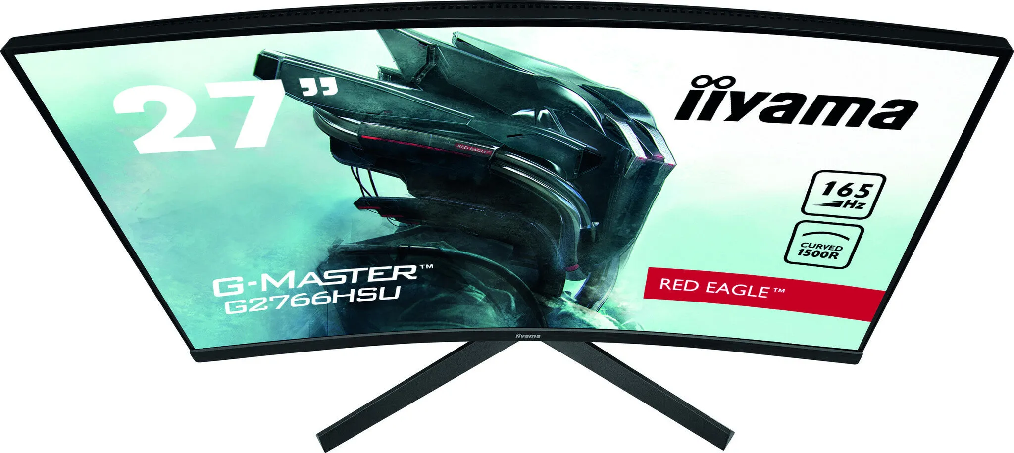iiyama G-MASTER G2766HSU-B1 27" Full HD Curved Gaming Monitor - 165Hz, 1ms, VA, AMD FreeSync Premium, Speakers, Black
