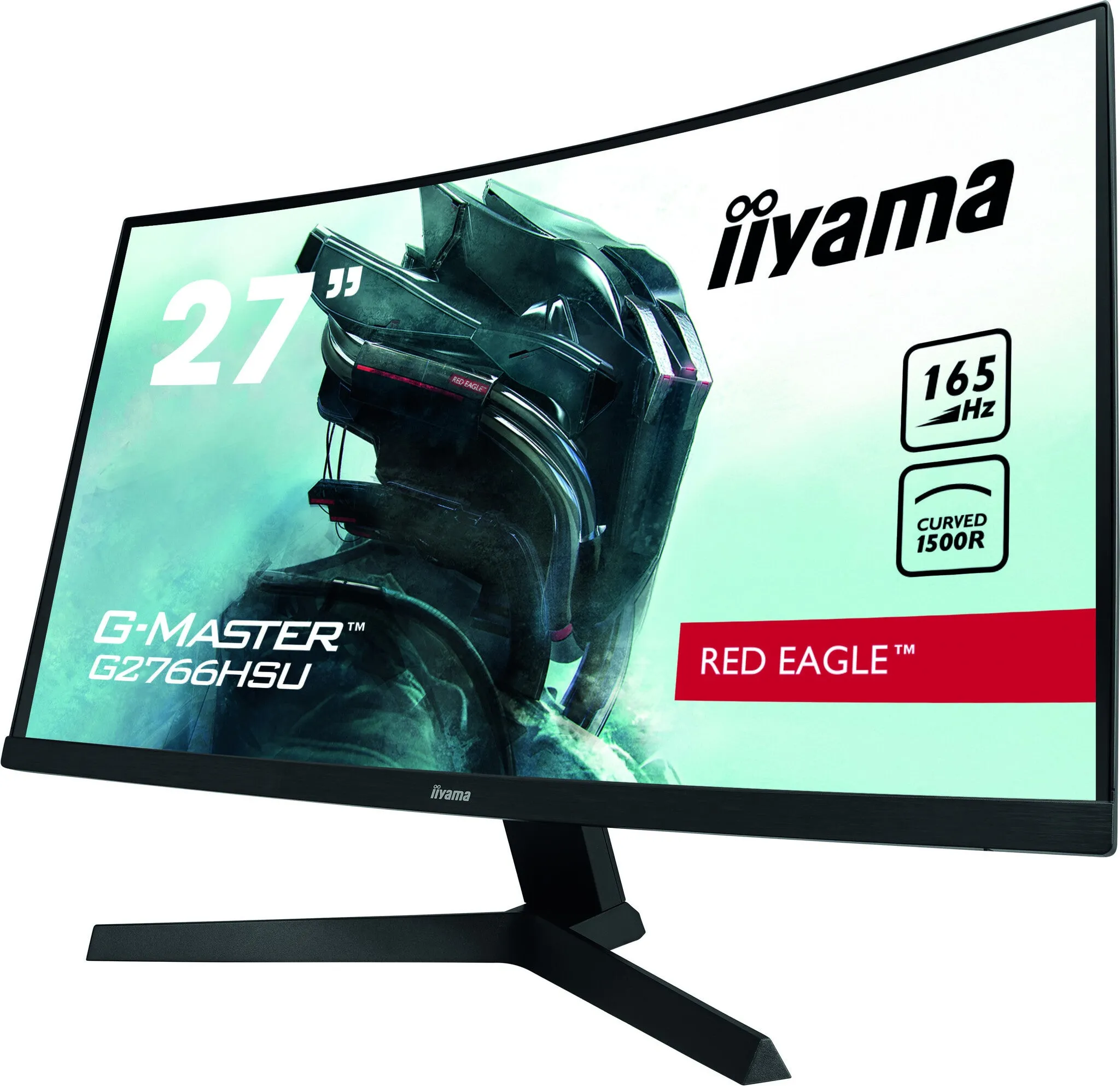 iiyama G-MASTER G2766HSU-B1 27" Full HD Curved Gaming Monitor - 165Hz, 1ms, VA, AMD FreeSync Premium, Speakers, Black