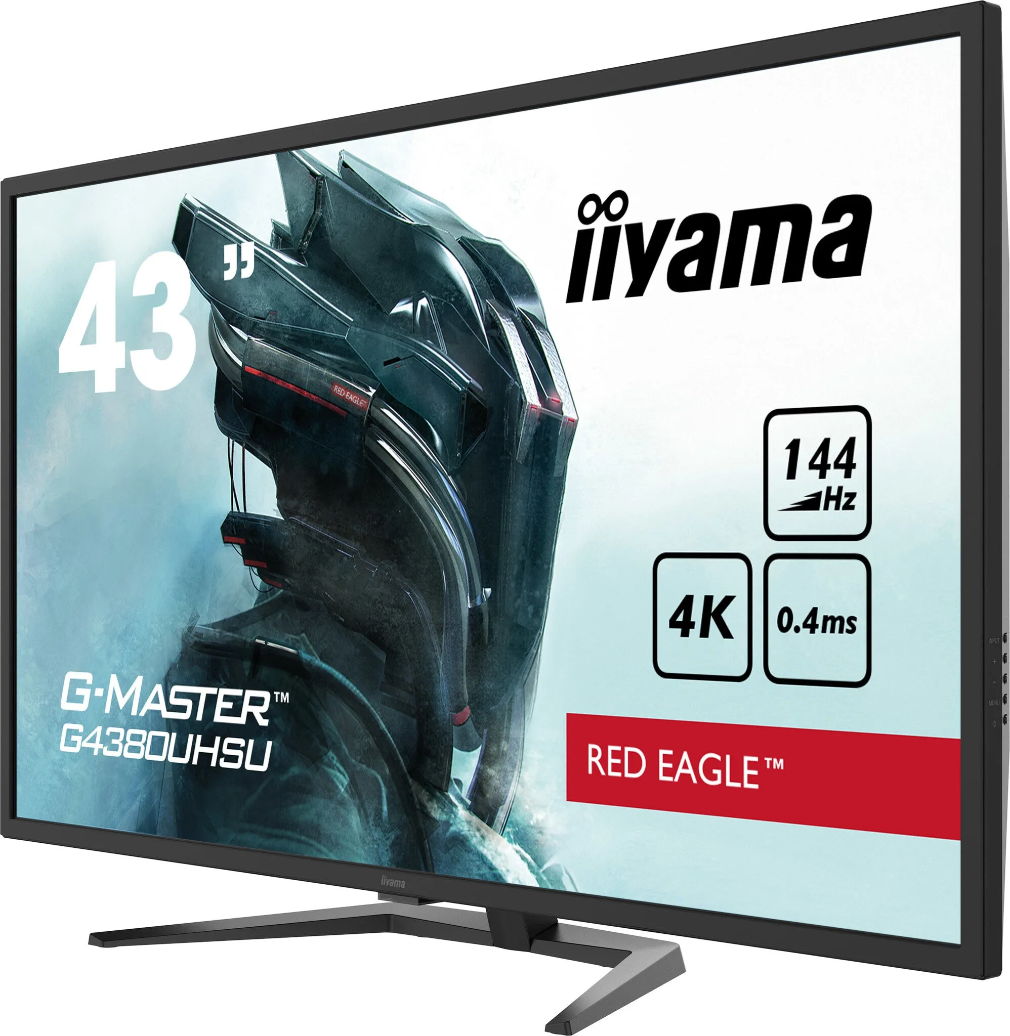 iiyama G-MASTER G4380UHSU-B1 42.5" 4K Ultra HD Gaming Monitor - 144Hz, 0.4ms, VA, AMD FreeSync Premium, Speakers, Black