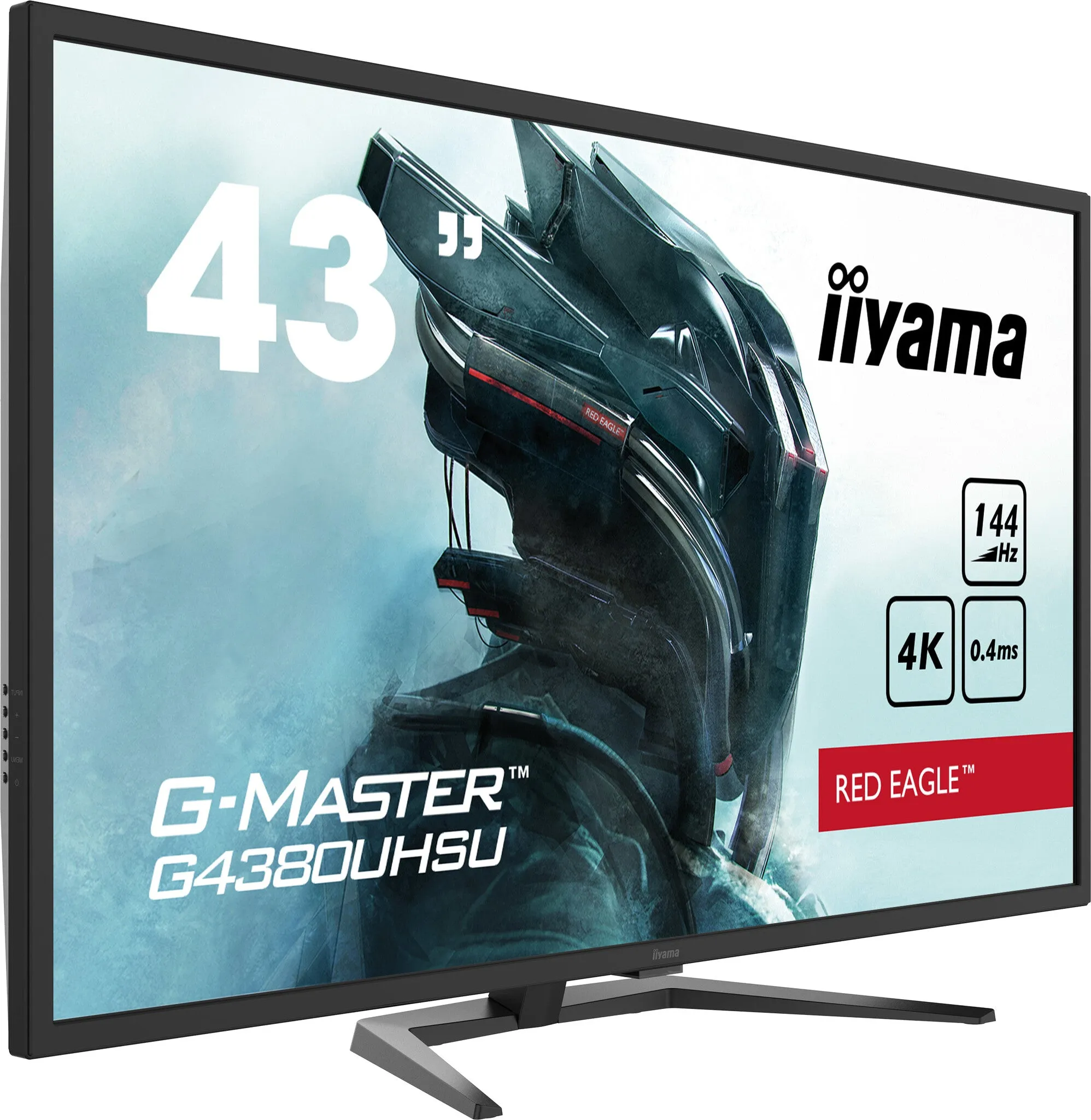 iiyama G-MASTER G4380UHSU-B1 42.5" 4K Ultra HD Gaming Monitor - 144Hz, 0.4ms, VA, AMD FreeSync Premium, Speakers, Black
