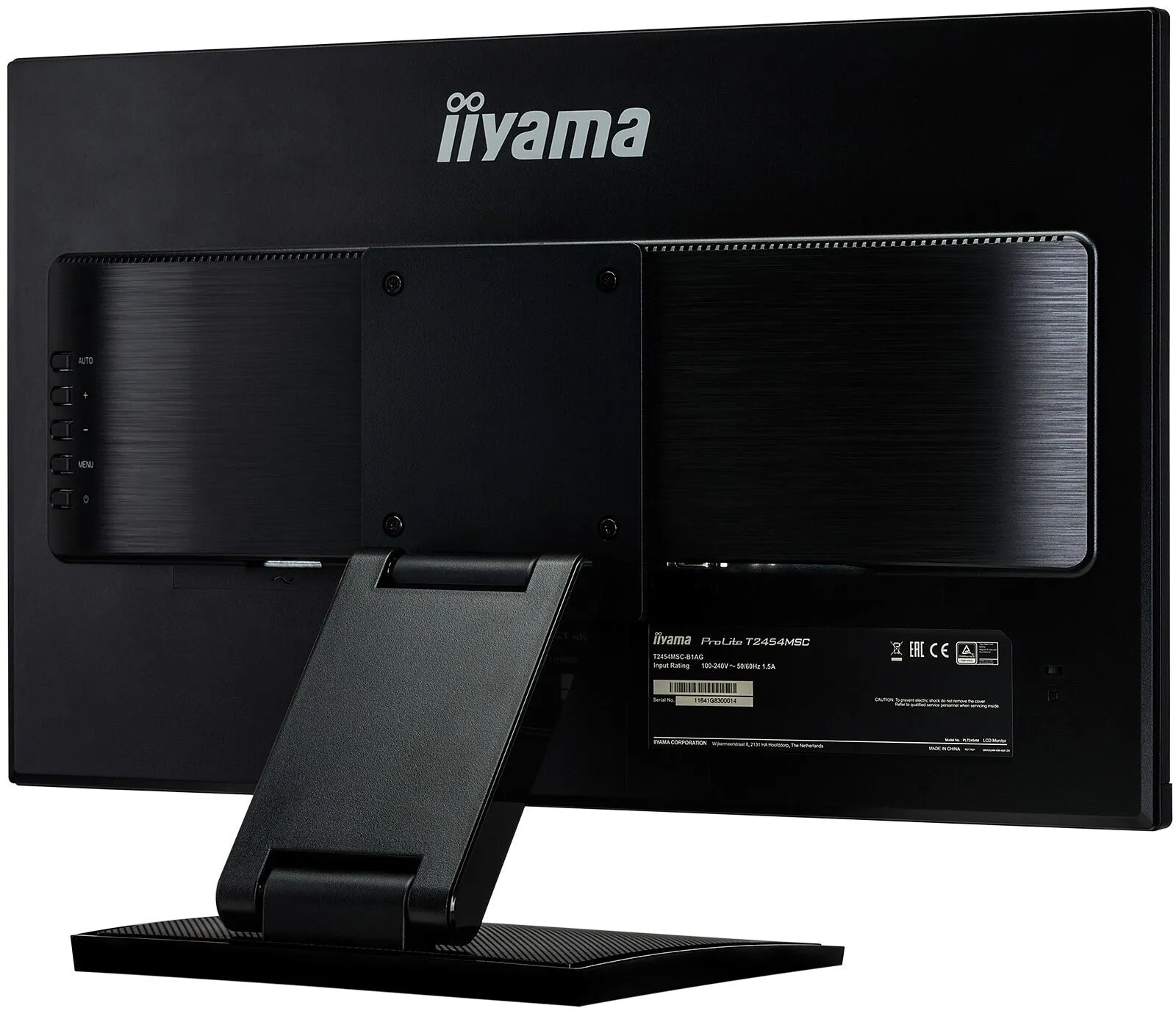 iiyama ProLite T2454MSC-B1AG 23.8" Full HD Monitor - 4ms, IPS, Height Adjustable, Speakers, Black