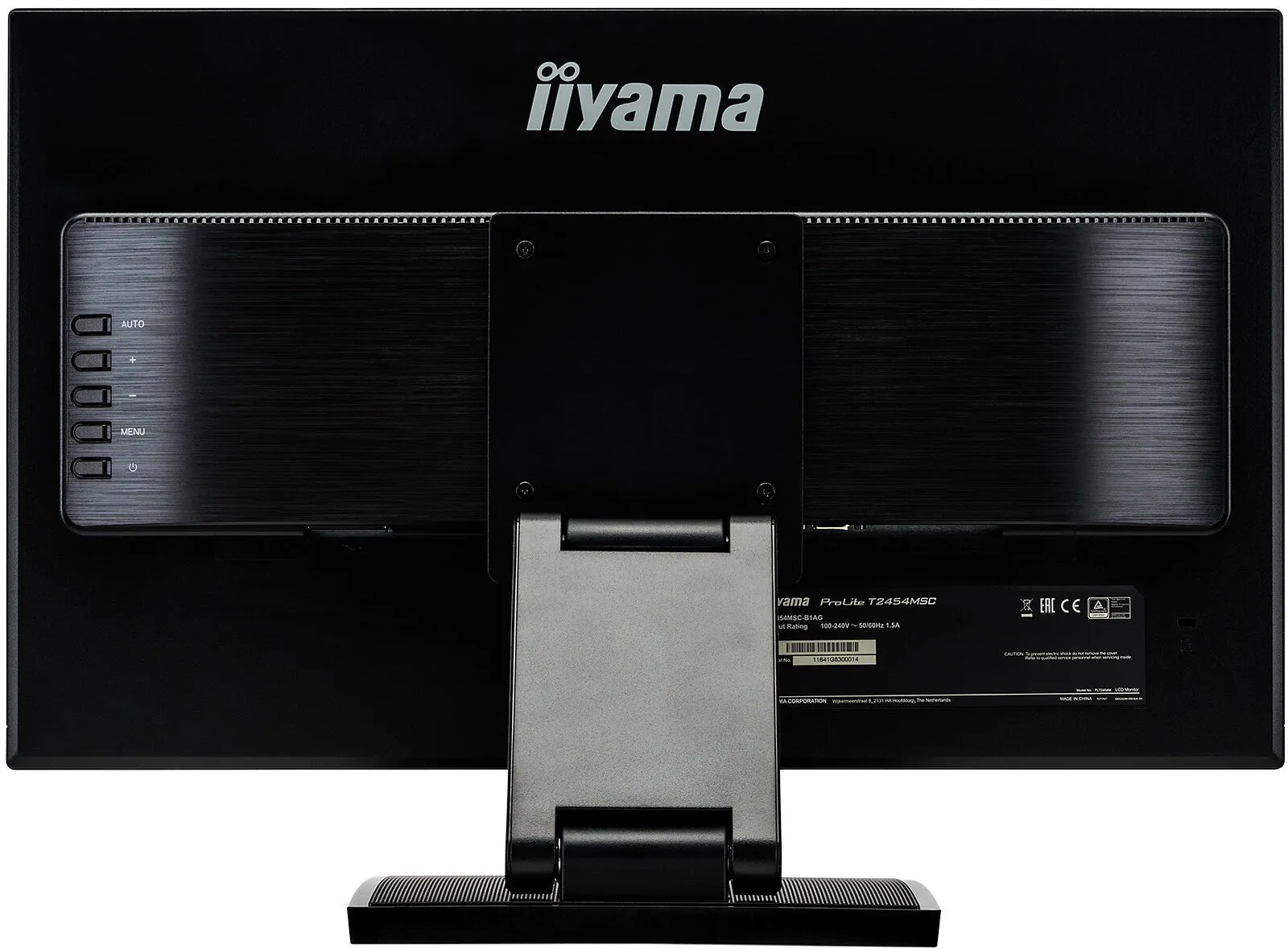 iiyama ProLite T2454MSC-B1AG 23.8" Full HD Monitor - 4ms, IPS, Height Adjustable, Speakers, Black
