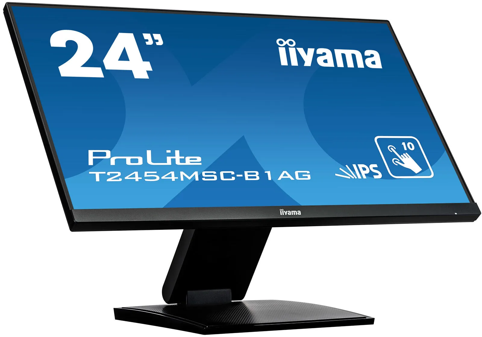 iiyama ProLite T2454MSC-B1AG 23.8" Full HD Monitor - 4ms, IPS, Height Adjustable, Speakers, Black
